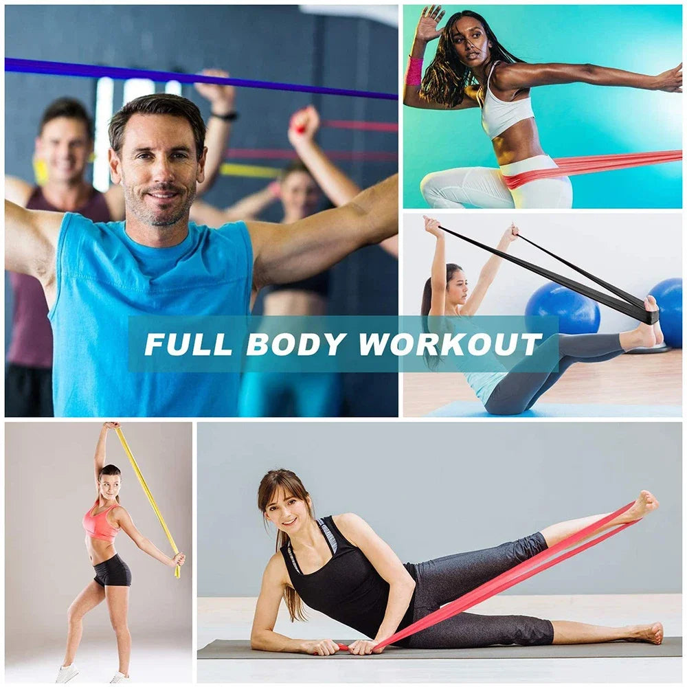 Yoga Sport Resistance Bands Pilates Training