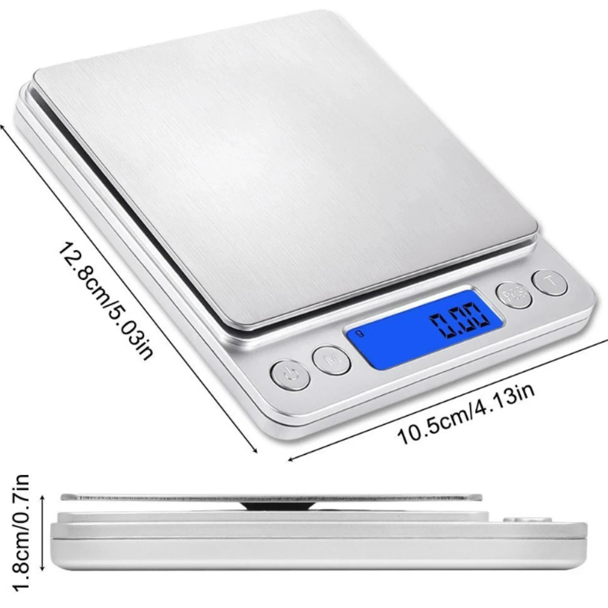 Digital Kitchen Scale 3000g/0.1g, Food Scale