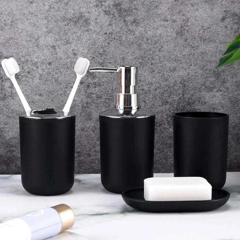 4 pcs Bathroom Accessory Set