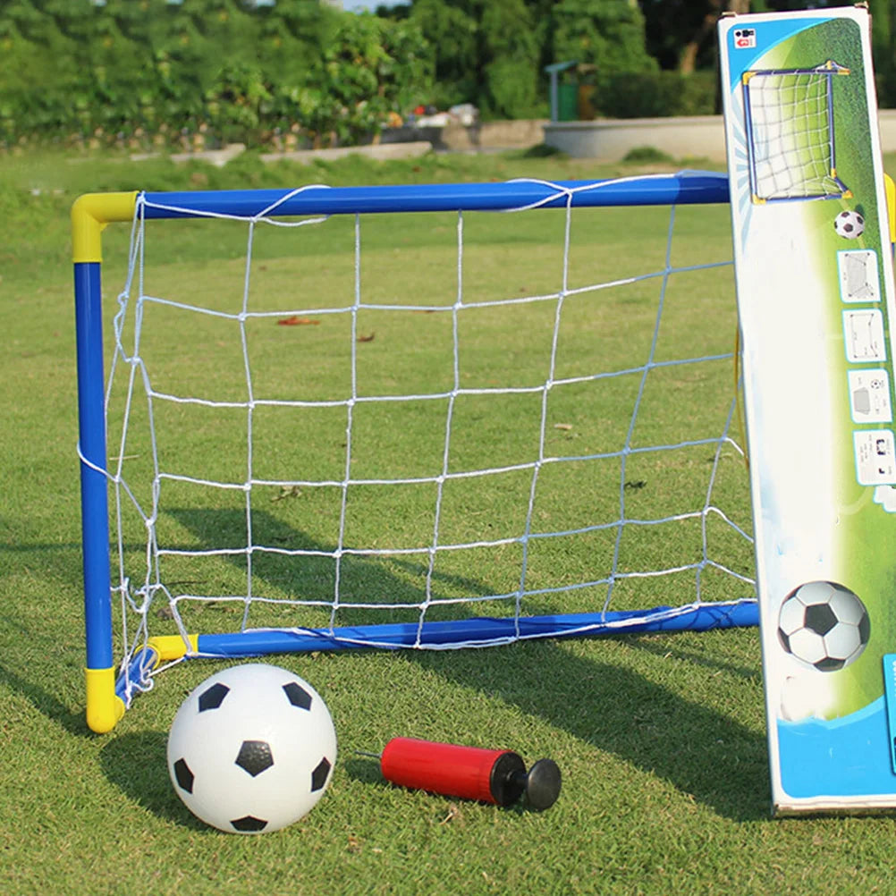 Outdoor Mini Soccer Goal Small Soccer Door Folding Football Goal Portable Kids Toy Football Sport For Indoors Outdoors Team Game