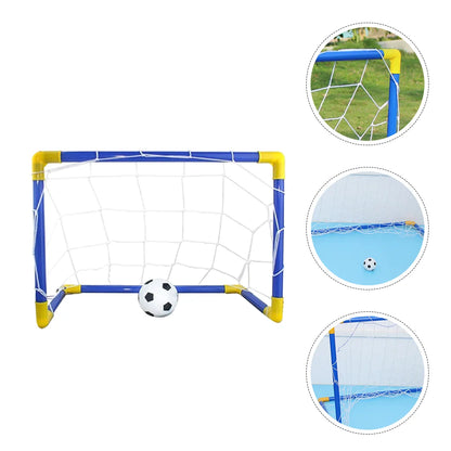 Outdoor Mini Soccer Goal Small Soccer Door Folding Football Goal Portable Kids Toy Football Sport For Indoors Outdoors Team Game